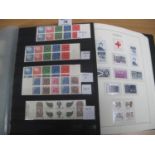 Sweden collection of mint and used stamps and booklets in Lighthouse printed album and four