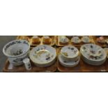 Two trays of Royal Worcester Evesham Oven to Tableware items to include; various plates, together