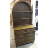 Mid Century oak Old Charm style Duchess dresser. (B.P. 21% + VAT)