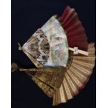 Collection of assorted decorative fans. (4) (B.P. 21% + VAT)