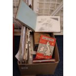 Box of ephemera for Major General F.D.G Howell Second Battalion Grenadier Guards and family to