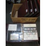 Great Britain collection of First Day covers and presentation packs in five post office and Royal