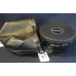 20th Century pro series HD 0.7X wide angle teleconverter, soft case and lens covers. (B.P. 21% +