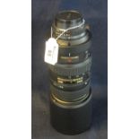 A Nikon VR-Nikkor 80-400mm wide angle zoom lens. (B.P. 21% + VAT) Sold as seen, not tested.