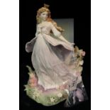 Royal Worcester figurine 'Titania the Queen of the Fairies', limited edition of 2450 with