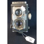 Ansco automatic twin lens reflex roll film camera with Ansco 83mm lens. (B.P. 21% + VAT) Sold as