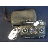 Rollei 35S compact camera in leather case. (B.P. 21% + VAT) Sold as seen, not tested.
