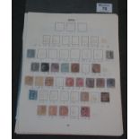India mint and used selection on pages. Queen Victoria to King George V. 250 + stamps. (B.P. 21% +