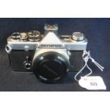 Olympus OM-2N 35mm SLR camera body. (B.P. 21% + VAT) Sold as seen, not tested.
