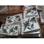 Four trays of military 'Giants of the Sky' airplane models in original boxes. (B.P. 21% + VAT)