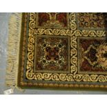 Modern Middle Eastern style design floral and foliate carpet. 274 x 370cm approx. (B.P. 21% + VAT)