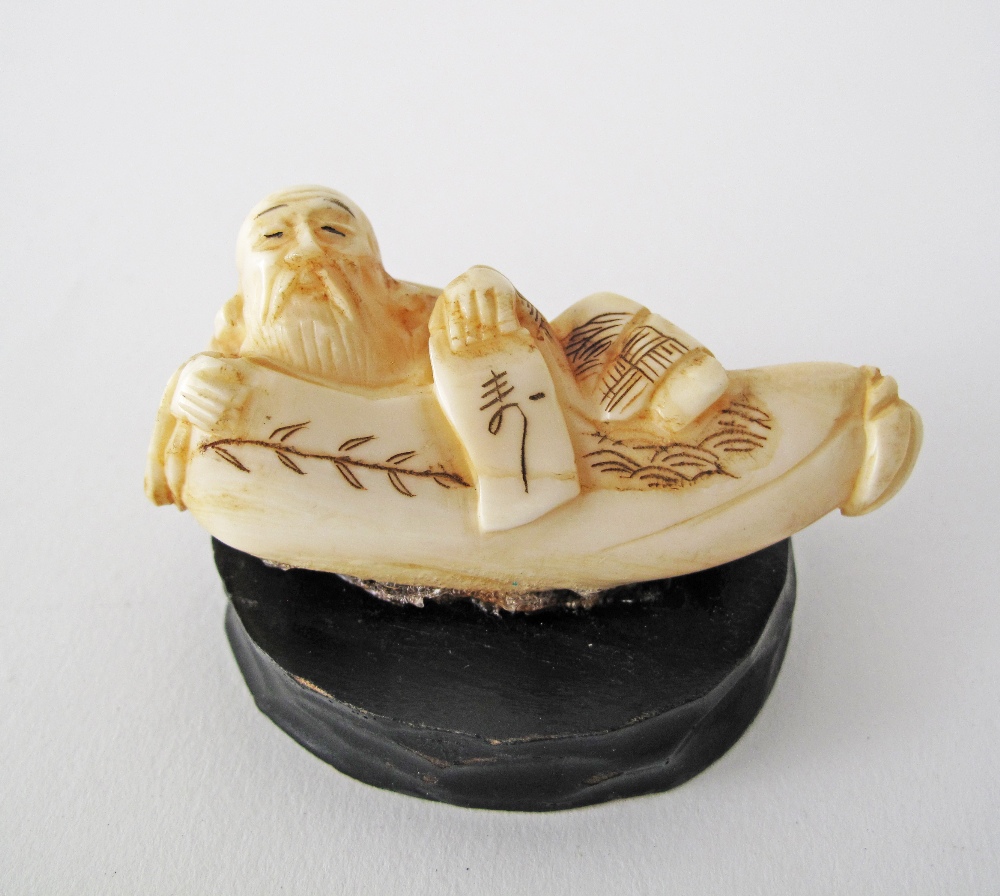 Japanese ivory netsuke.