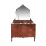 Commode with mirror.