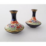 Satsuma miniature vases.