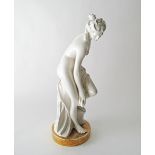 Capodimonte porcelain figure of Aphrodite.