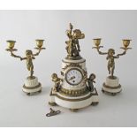 French clock garniture.