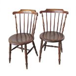 Windsor chairs.