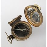 Brass compass.