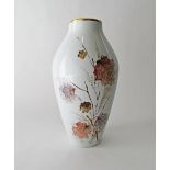 A German KPM porcelain baluster vase