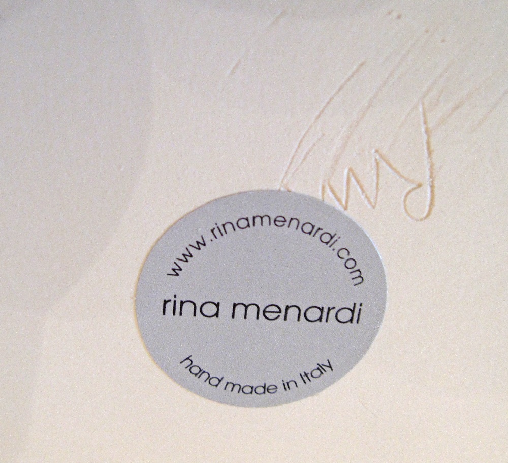 A Modern ceramic dish in off white clay by Rina Menardi W60cm. - Image 4 of 4