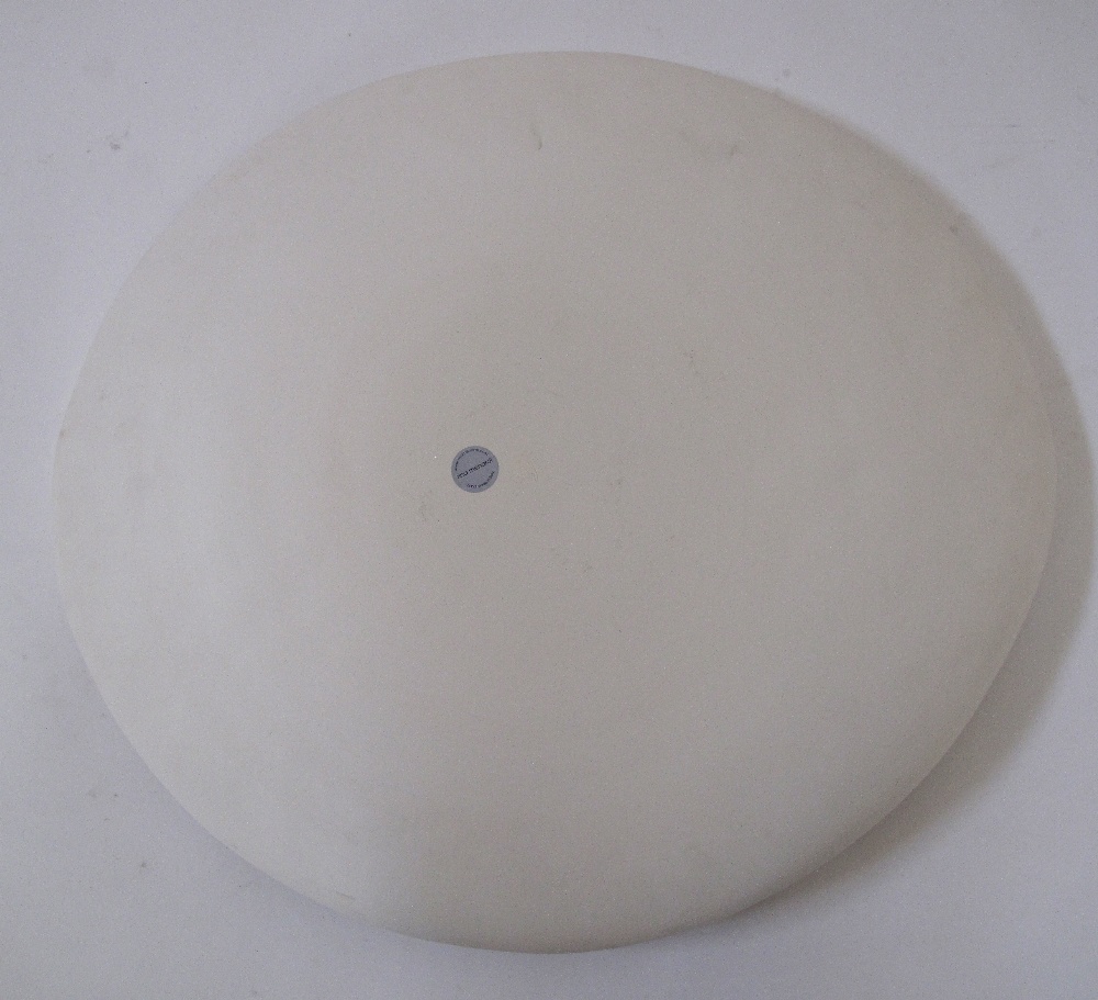 A Modern ceramic dish in off white clay by Rina Menardi W60cm. - Image 3 of 4