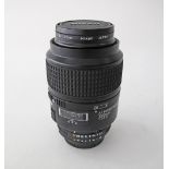 Nikon Nikkor 105mm F/2.8 D Micro Autofocus Lens.