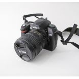 Nikon D70 Digital camera with lens DXSWMED IF Aspherical ø67 - AF-Nikkor 18-70mm 1:3,5-4,5G ED
