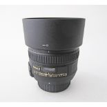 Nikon AF-S 50mm (5CM) F/1.4 Nikkor SC Black Lens For Nikon Digital Rangefinder Cameras.