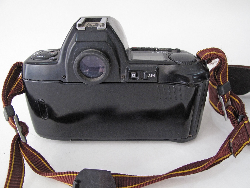 Nikon film camera F801 AF autofocus, together with Nikon Nikkor 24mm F/2.8 Autofocus Lens. - Image 3 of 3