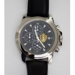 A Japanese commemorative URBSFA - KBVB chronometer stainless steel 38mm Quartz wrist watch, water