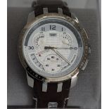 A Swatch commemorative FIFA year 2007 stainless steel 42mm case chronometer wrist watch, water