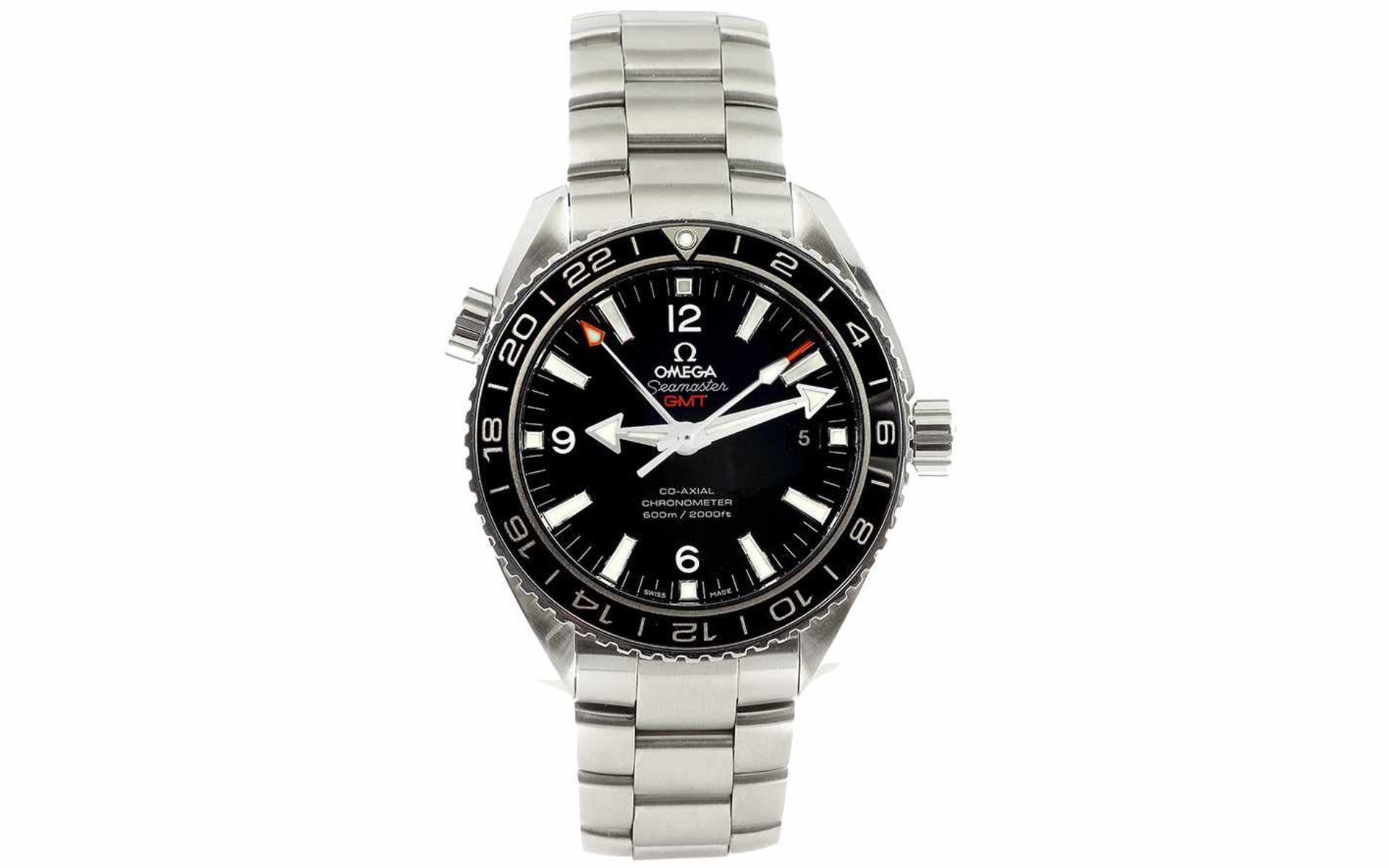 ﻿Omega Seamaster GMT CO AXIAL Ref. 86768906 Automatik Edelstahl