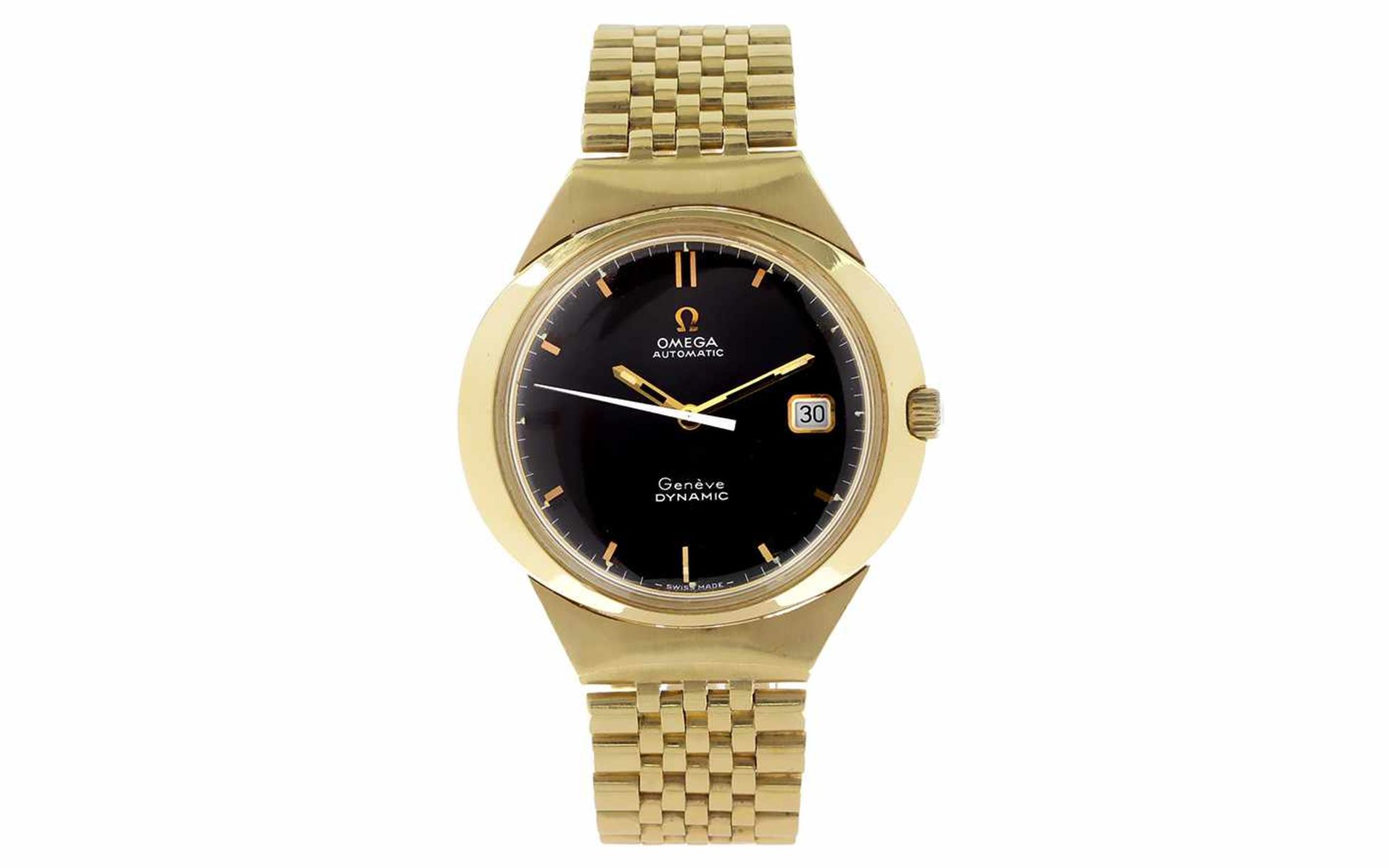 ﻿Omega Dynamic Ref. 166039 Automatik 750/- Gelbgold Brutto 124,12 g ohne Box und Papiere