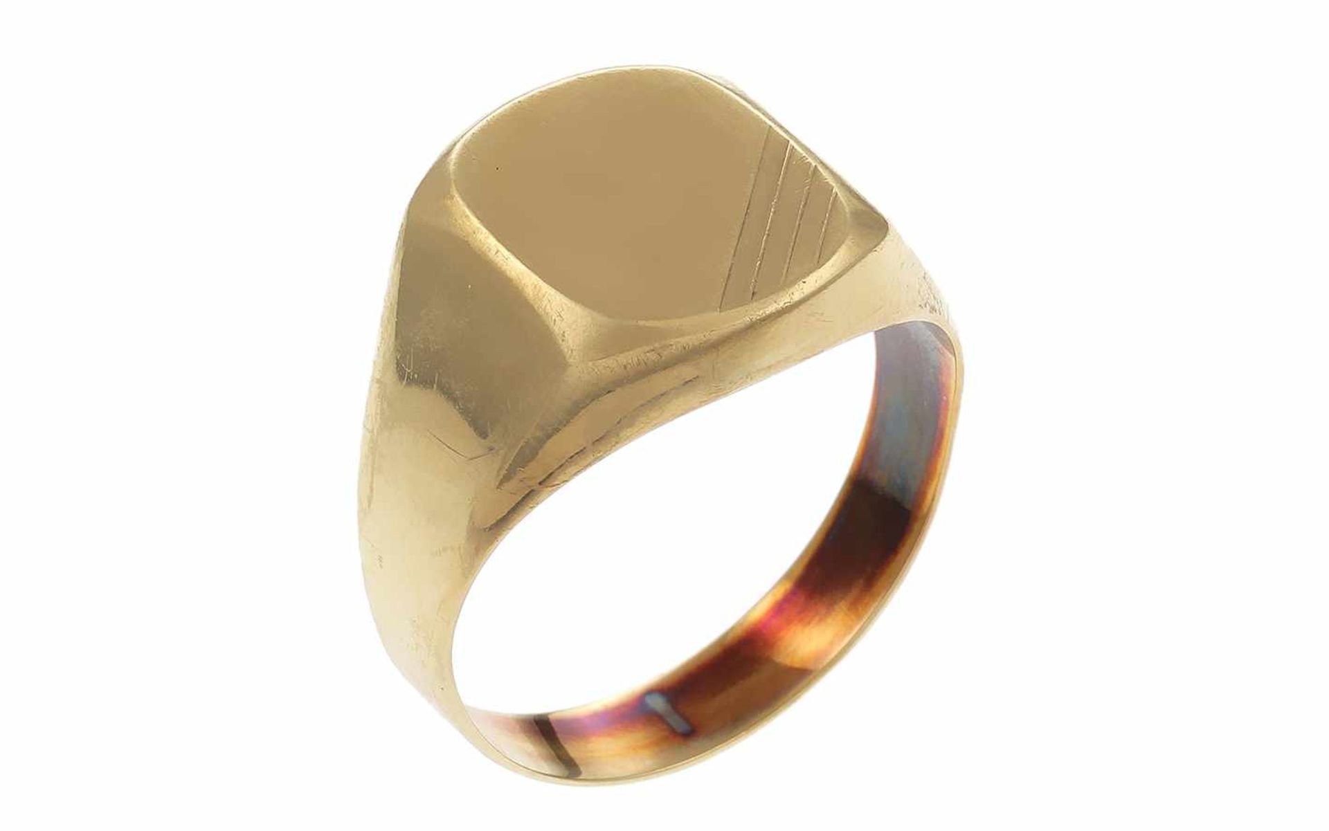 ﻿Ring 333/- Gelbgold 4,86 g Ringgröße 70