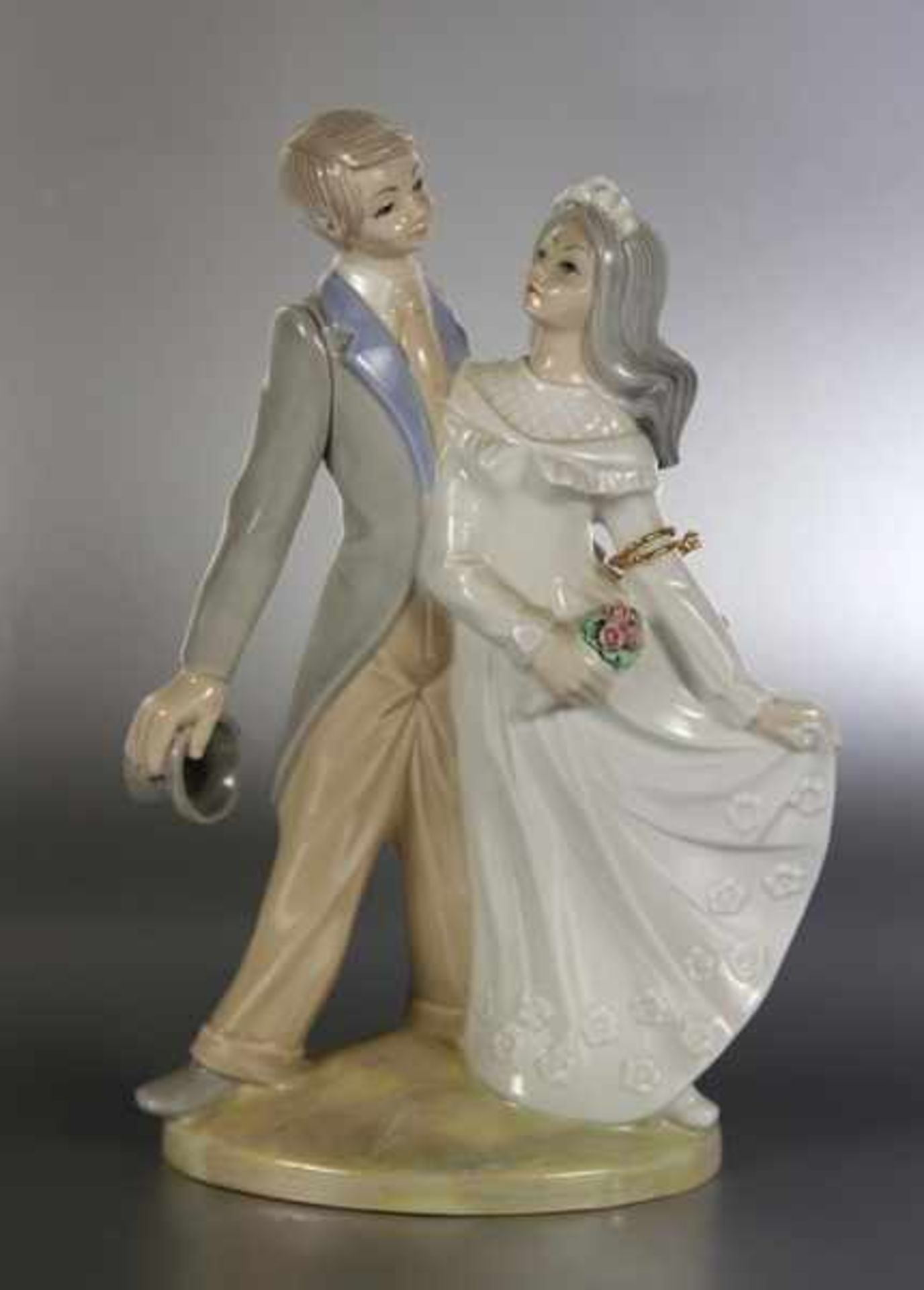 Porzellanfigur Brautpaar