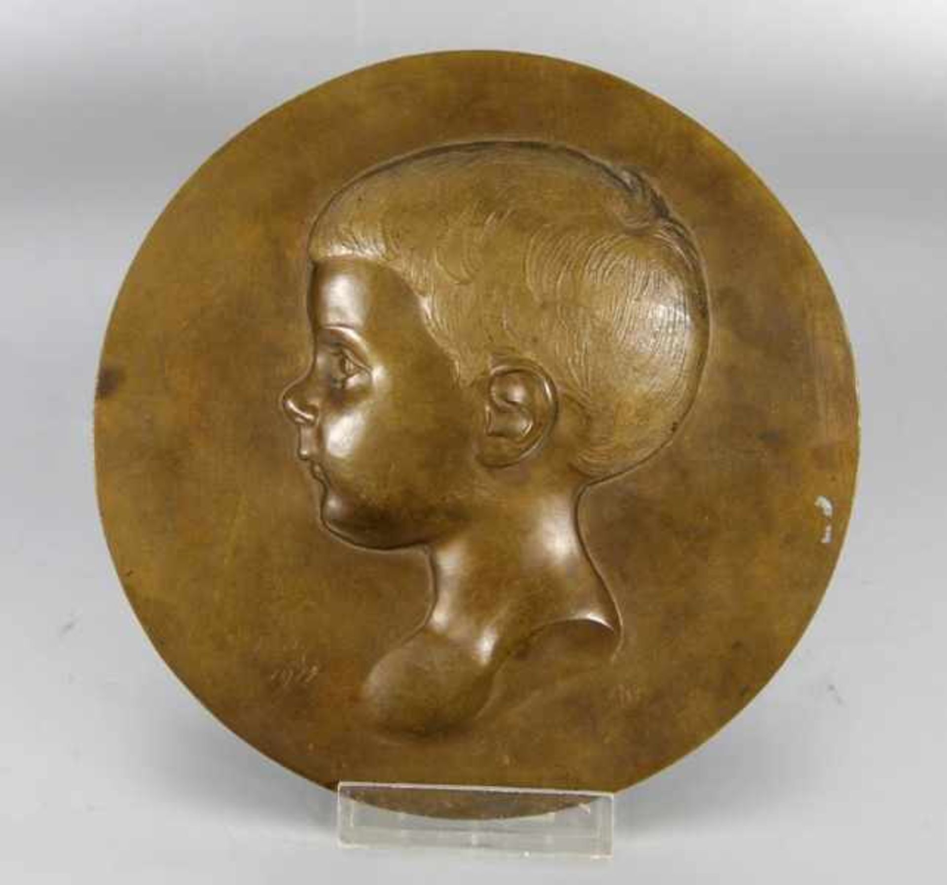 A. Steidle Bronzeplakette