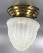 Jugendstil-Deckenlampe