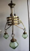 Jugendstil-Deckenlampe