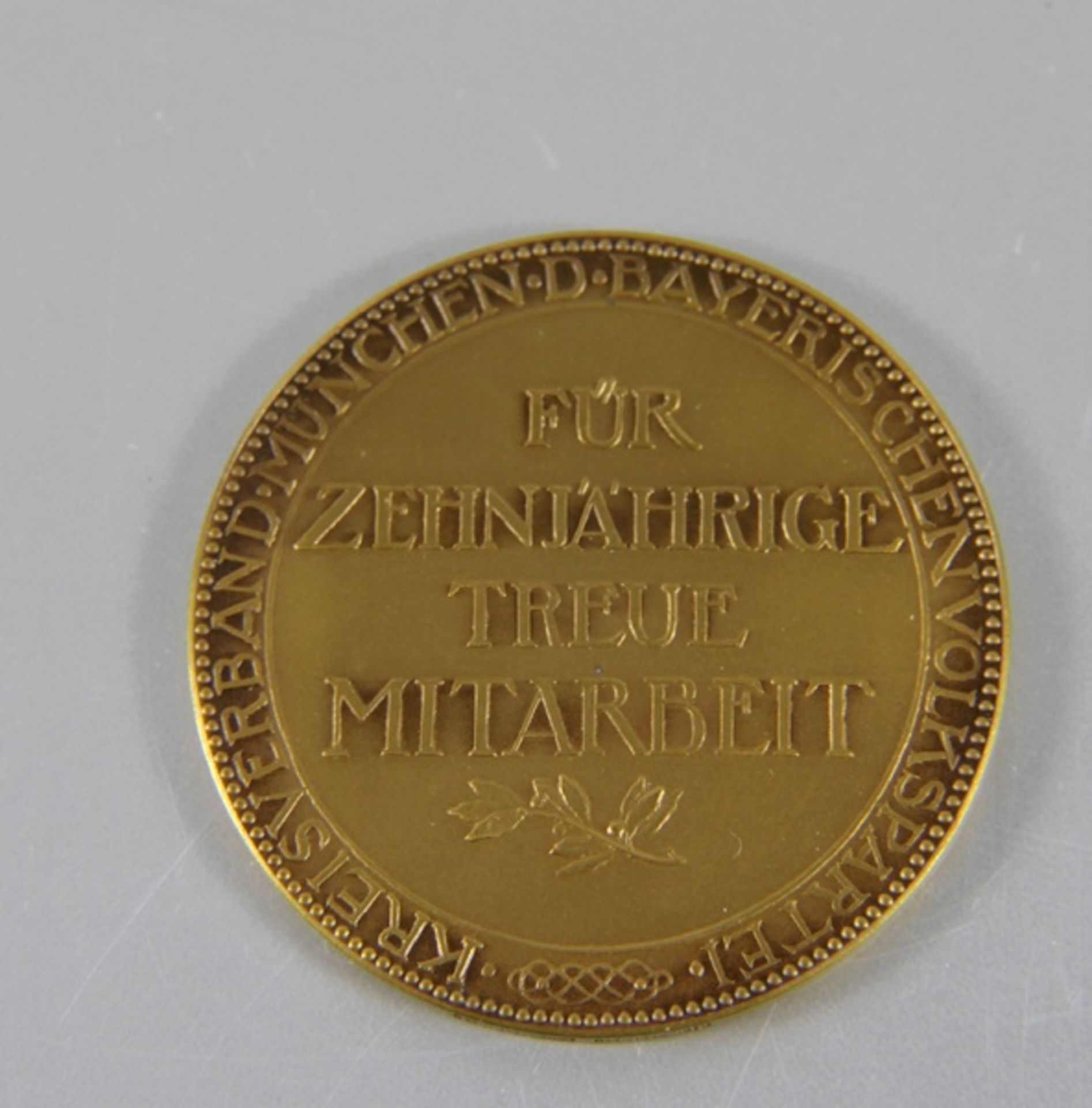 Plakette Bayerische VolksparteiCarl Poellath Schrobenhausen, Plakette des Kreisverbands München d.