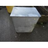 Galvanised Coal Bunker