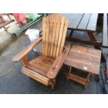 Good Quality Garden Seat and Table