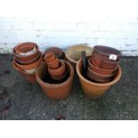 Quantity of Terracotta Pots and Planters etc