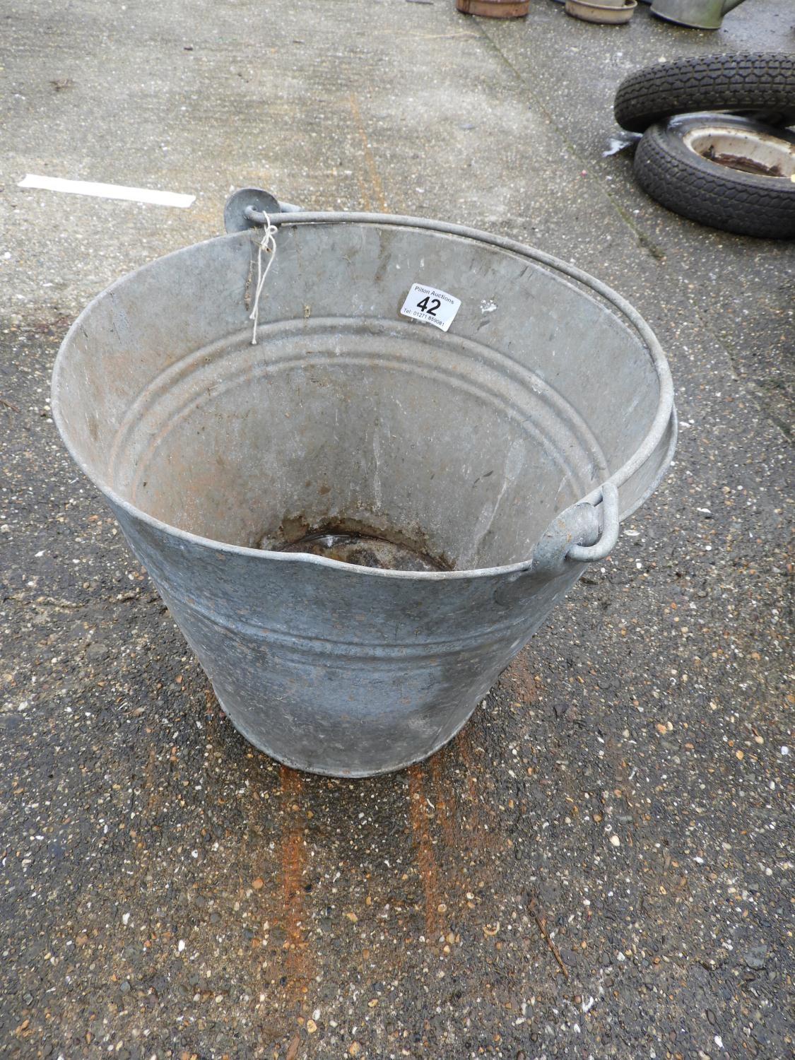 Galvanised Bucket