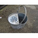 Galvanised Mop Bucket