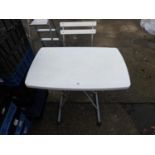 Folding Table and Chair