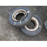 2x Trailer Wheels