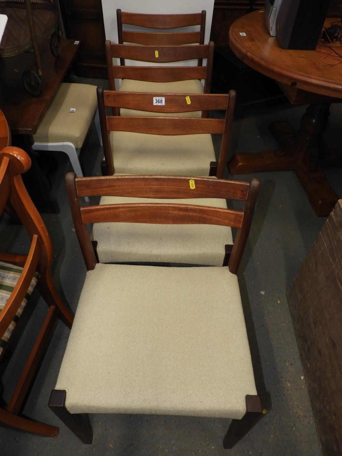 Set of 4x 1970's Dining Chairs