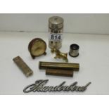 Collectables - Shell, Brass Dog and Thunderbird Car etc