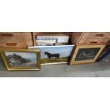 Quantity of Framed Pictures, Tapestries etc
