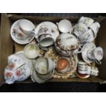 Box of Misc - Crockery, Part Tea Set etc